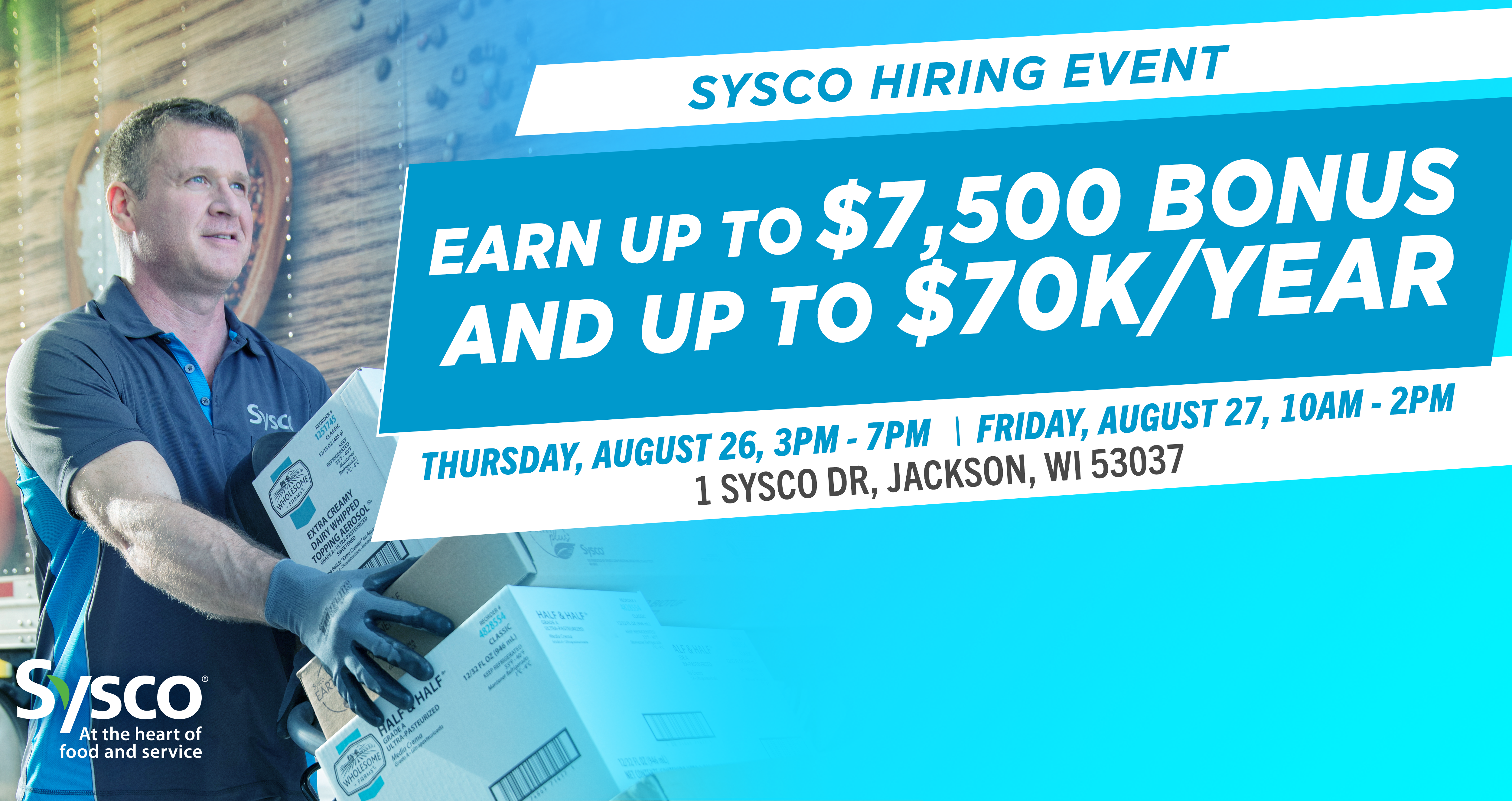 Sysco Hiring Event - East Wisconsin