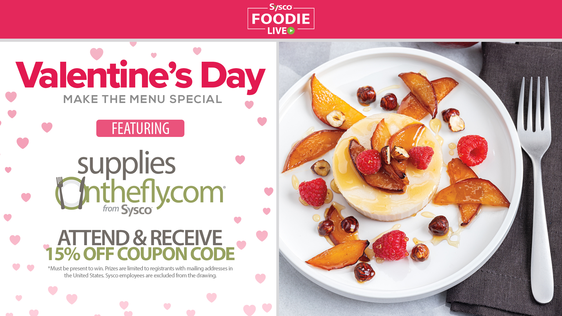 Foodie Live: Valentines Day Edition / Featuring Supplies on the Fly ...